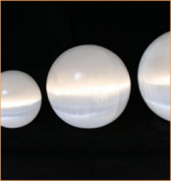 Spheres Selenite Crystals